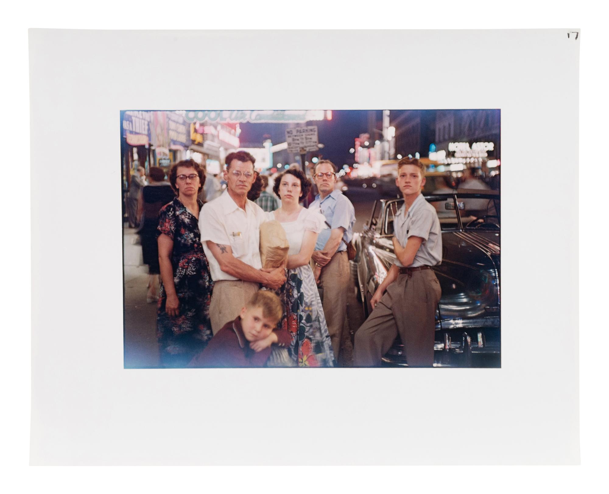 A group of six works depicting New York