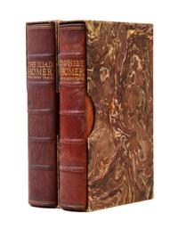 (NONESUCH PRESS) HOMER. The Iliad [and] The Odyssey. Trans. by Pope. NY, 1931. 2 vols. Limited.