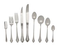 An American Silver Flatware Service