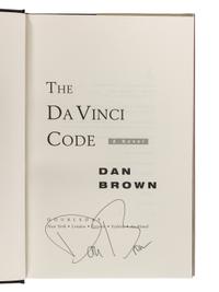 BROWN, Dan (b. 1964). The Da Vinci Code. New York: Doubleday, 2003.