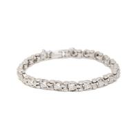 WHITE GOLD AND DIAMOND BRACELET