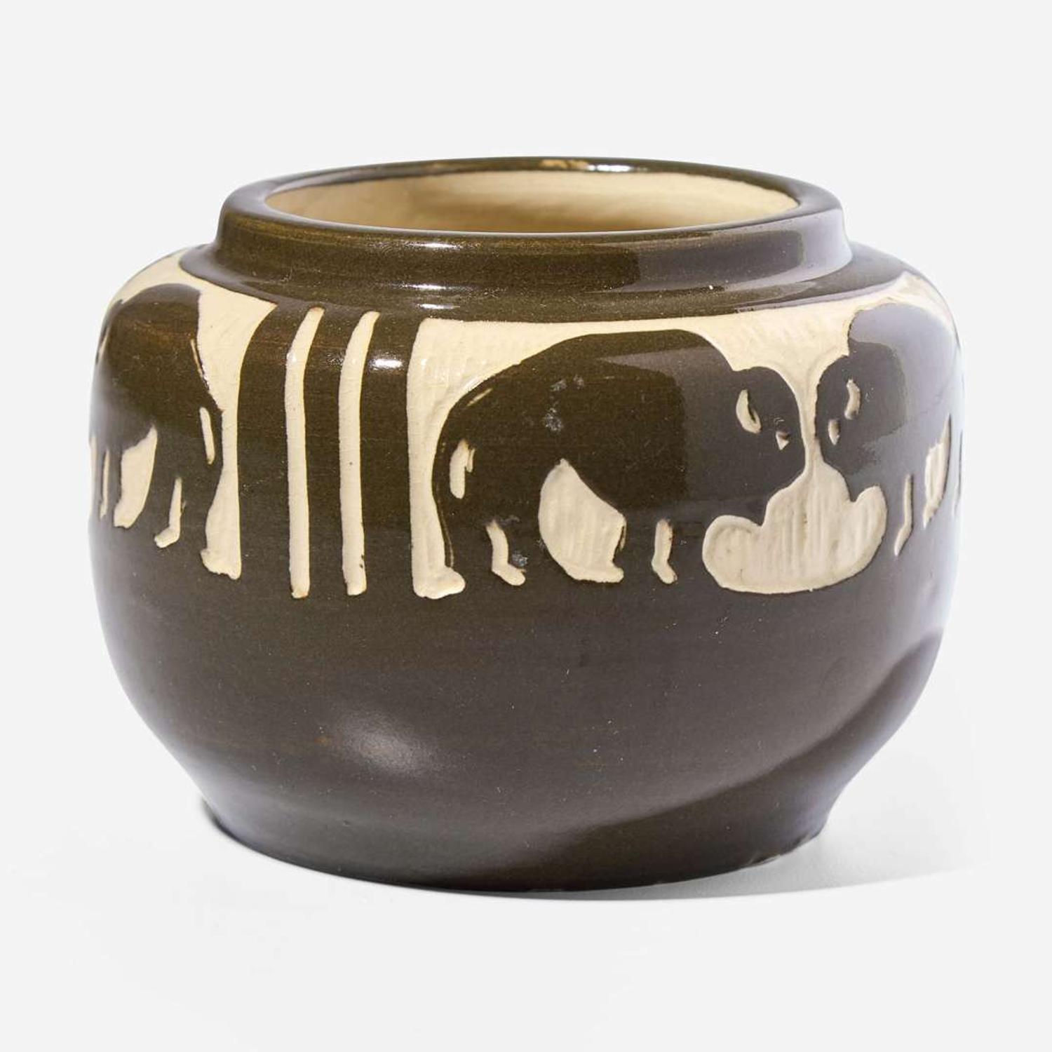 Julia Mattson (American, 1893-1967) Vase for North Dakota School of Mines, USA, circa 1930