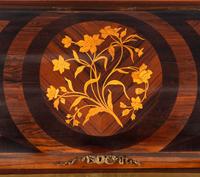 A Louis XV Style Gilt Bronze Mounted Marquetry Bureau à Cylindre