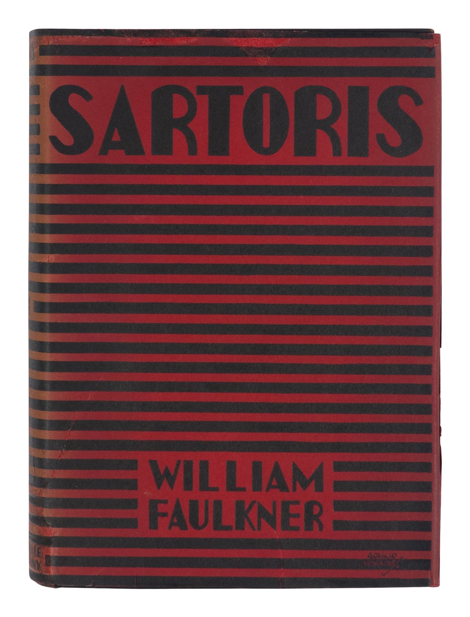 FAULKNER, William (1897-1962). Sartoris . New York: Harcourt, Brace and Company, 1929.