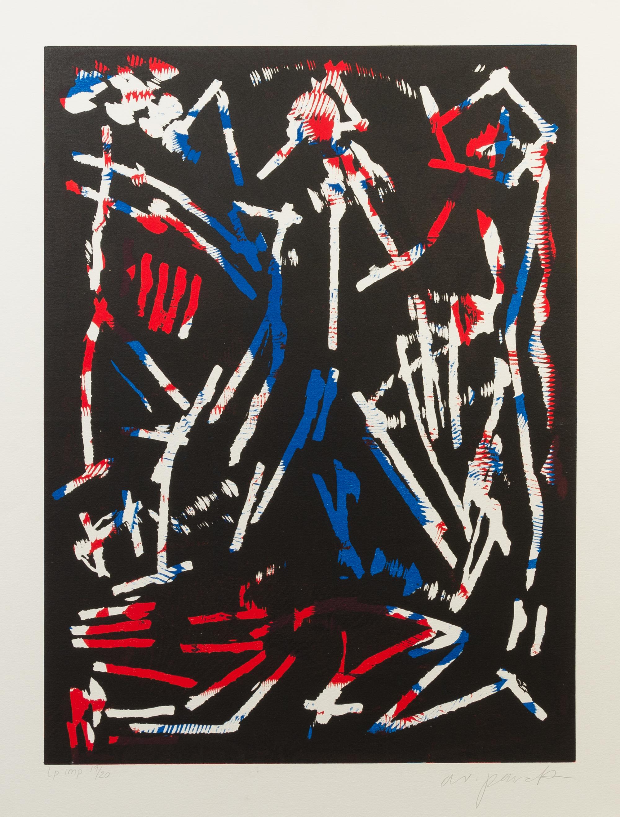A. R. Penck, (German, b. 1939), Untitled