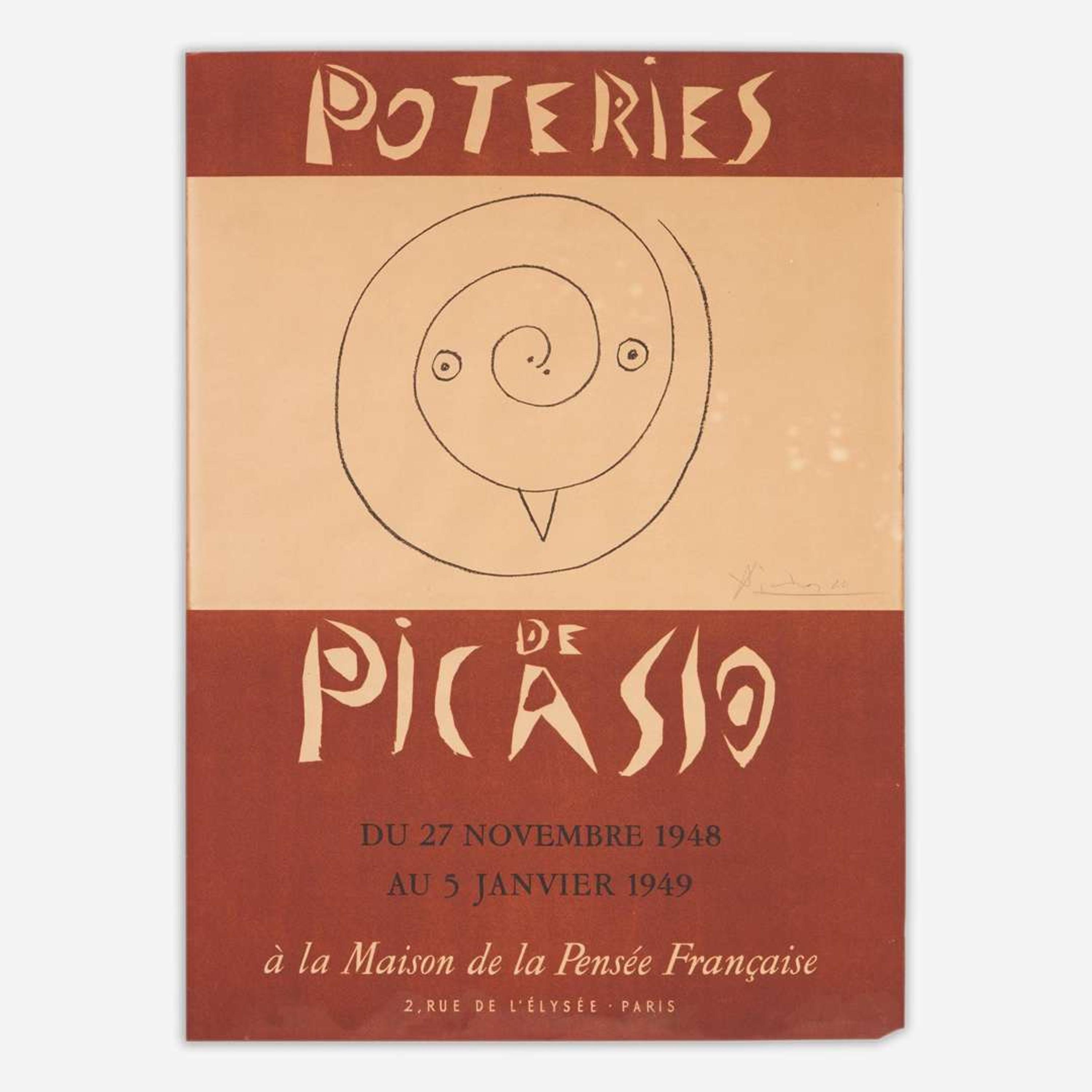 [Art] [Picasso, Pablo] Poteries de Picasso