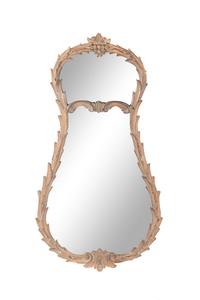 A Continental Pine Mirror