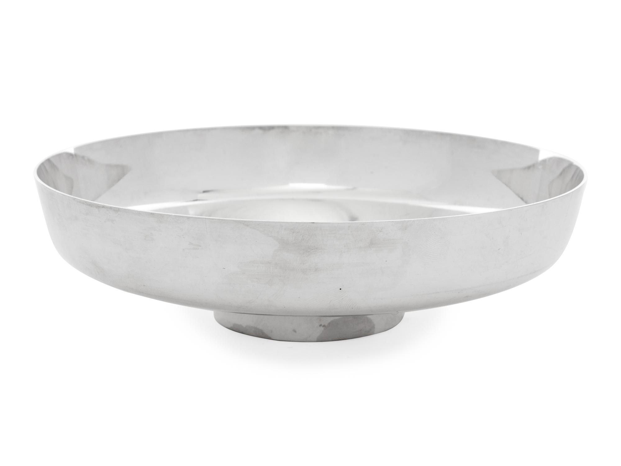 A Danish Silver Dish