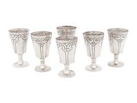 A Collection of Mexican and American Silver Table Articles
