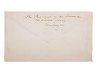 [POLITICS]. Commonwealth of Pennsylvania cover signed by presidential electors.