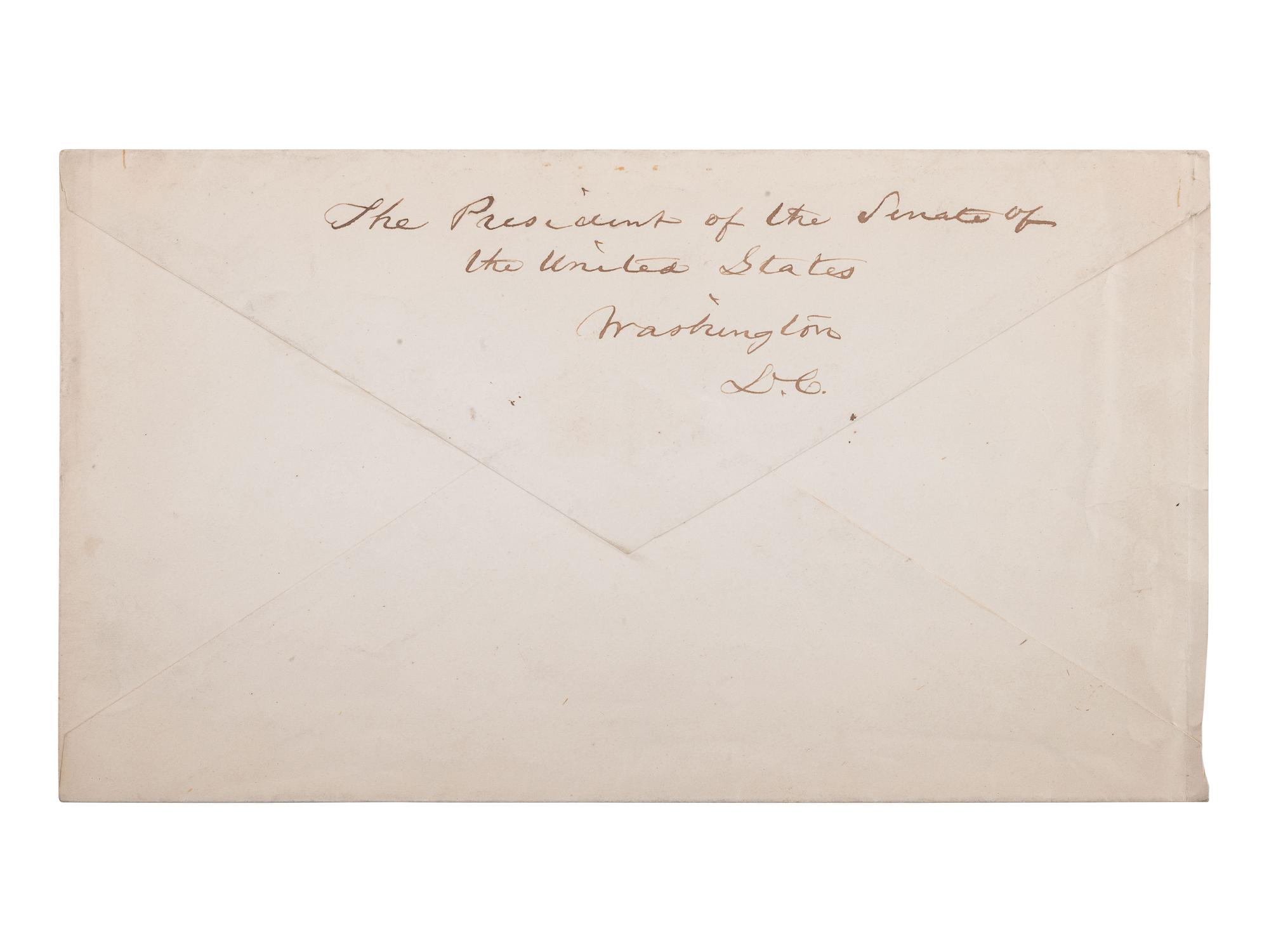 [POLITICS]. Commonwealth of Pennsylvania cover signed by presidential electors.