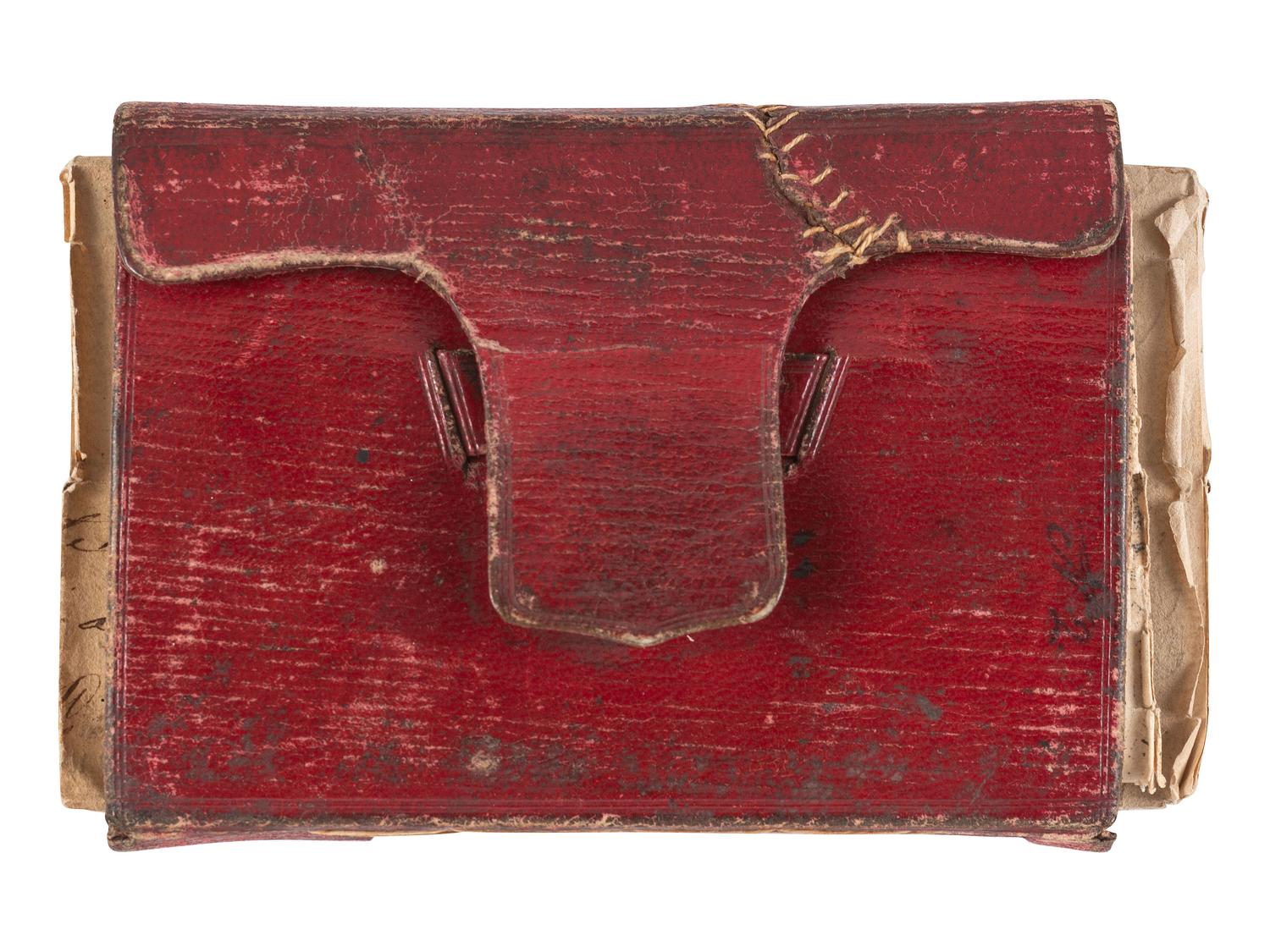 VAN BUREN, Martin (1782-1862). Passport document signed ("M. Van Buren"), as Secretary of State. 1830. Set in a book with accompanying travel documents.