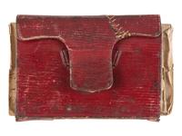 VAN BUREN, Martin (1782-1862). Passport document signed ("M. Van Buren"), as Secretary of State. 1830. Set in a book with accompanying travel documents.