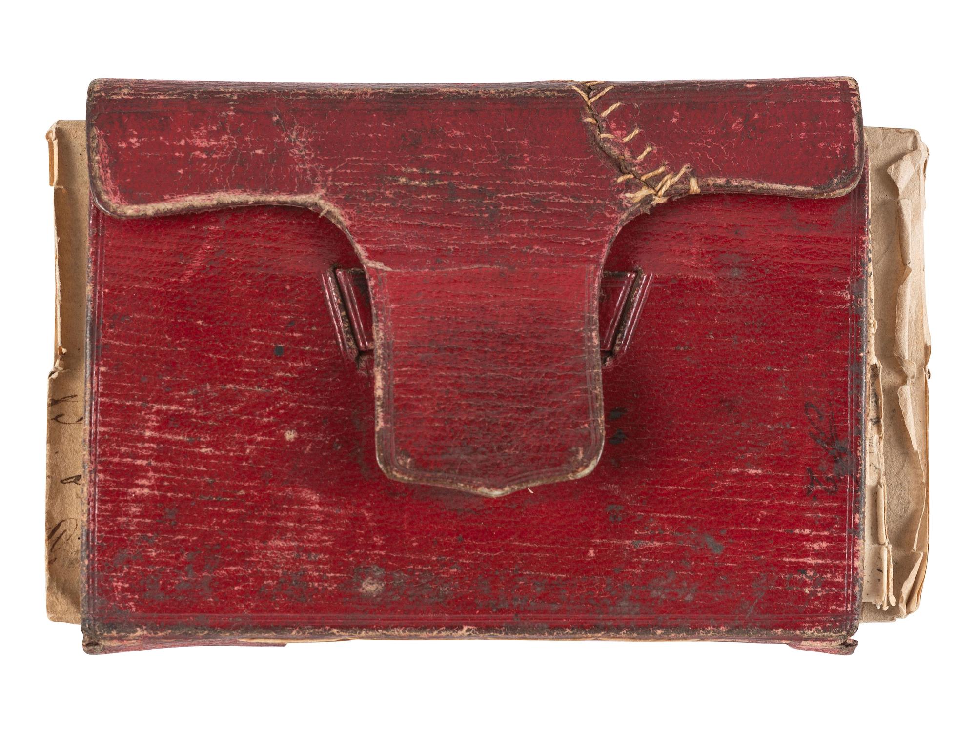 VAN BUREN, Martin (1782-1862). Passport document signed ("M. Van Buren"), as Secretary of State. 1830. Set in a book with accompanying travel documents.