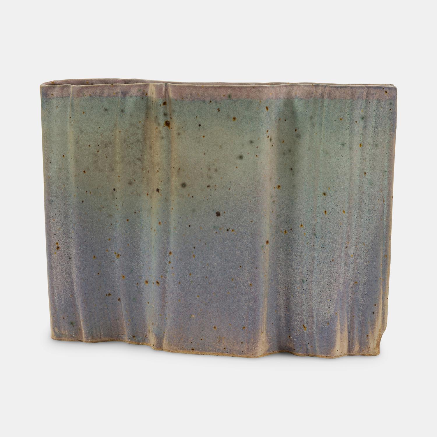 Irregular Slab Vase, 1984