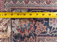 A Kashan Wool and Silk Rug