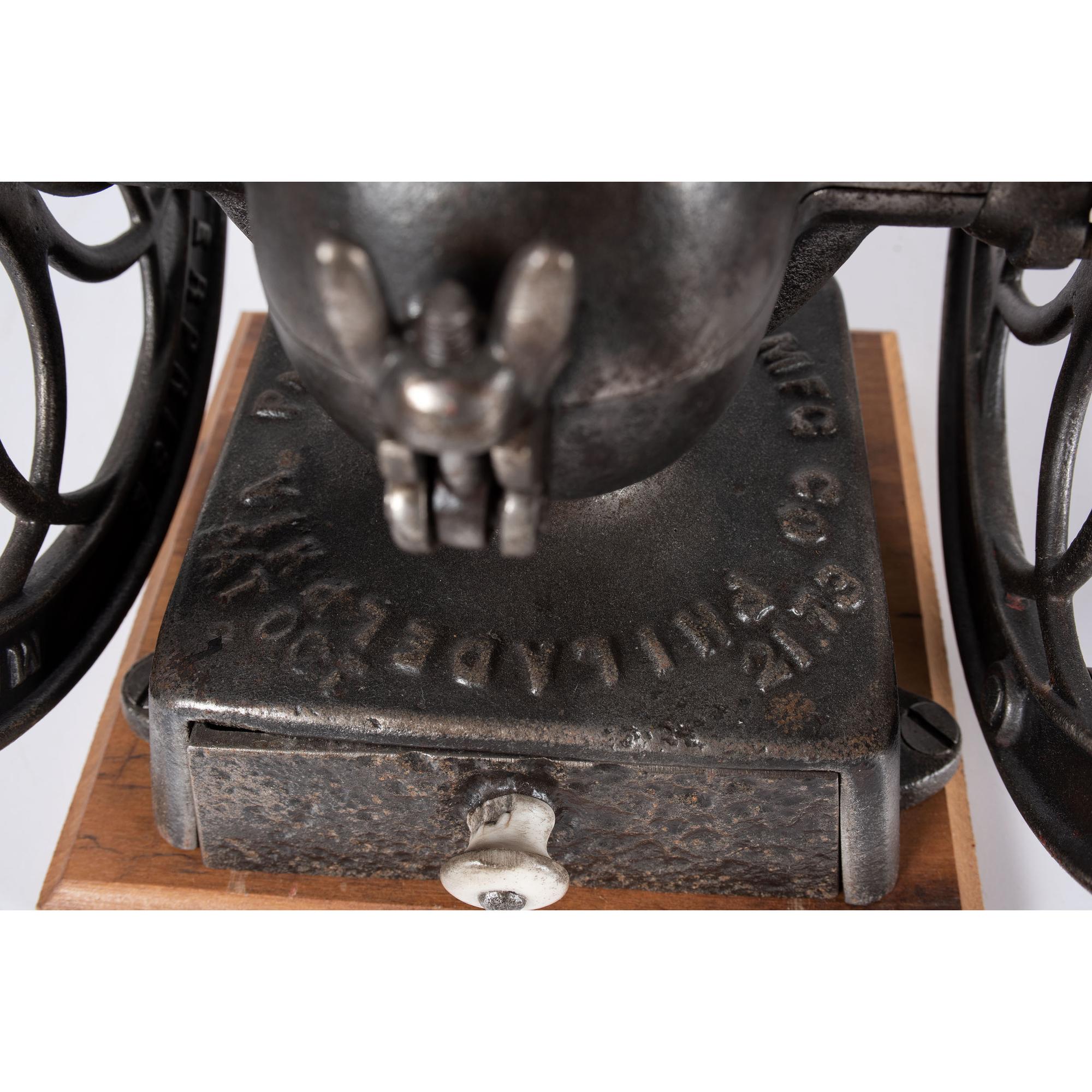 An Enterprise No. 2 Cast Iron Coffee Mill