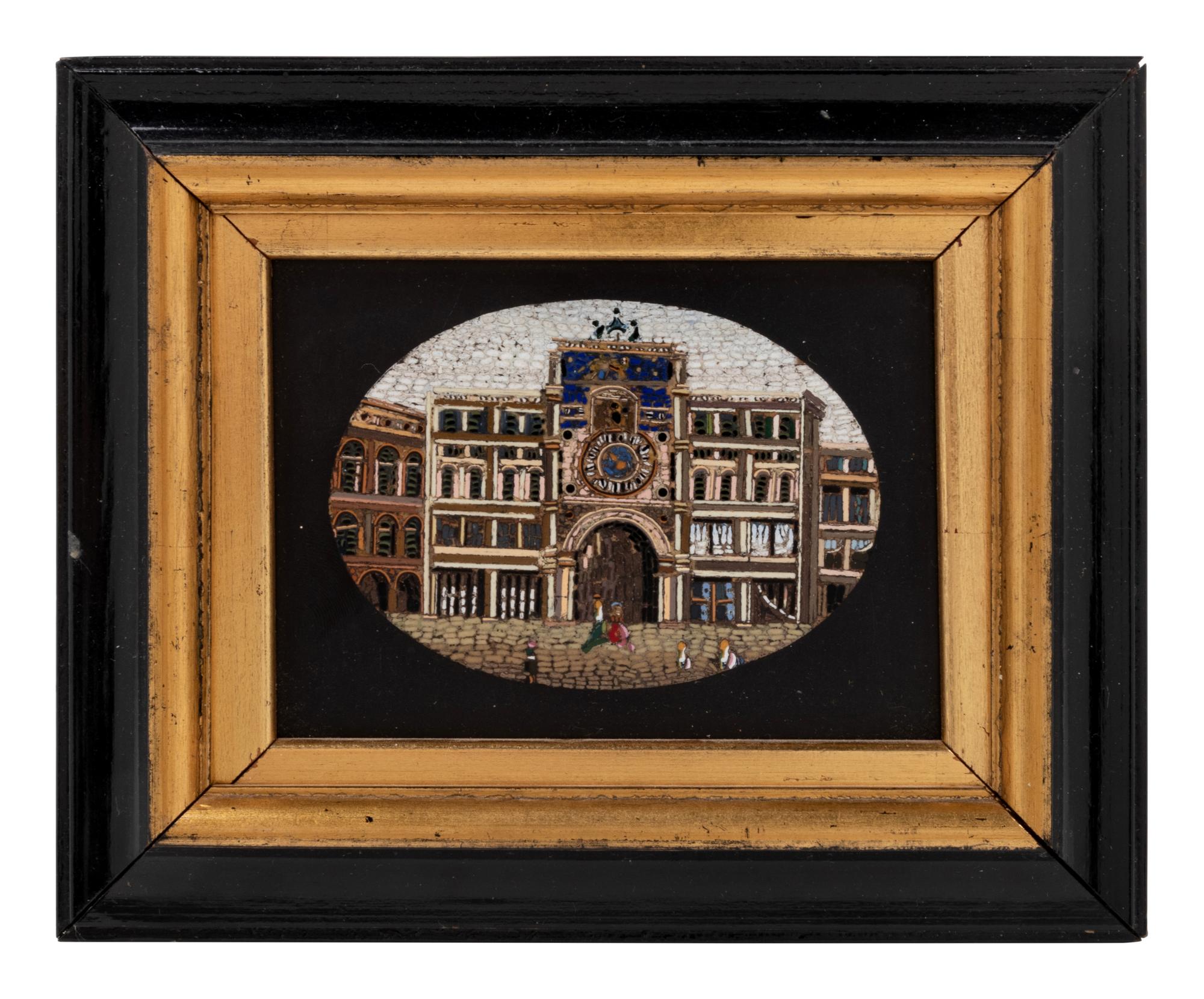 Two Italian Micromosaic Miniature Panels