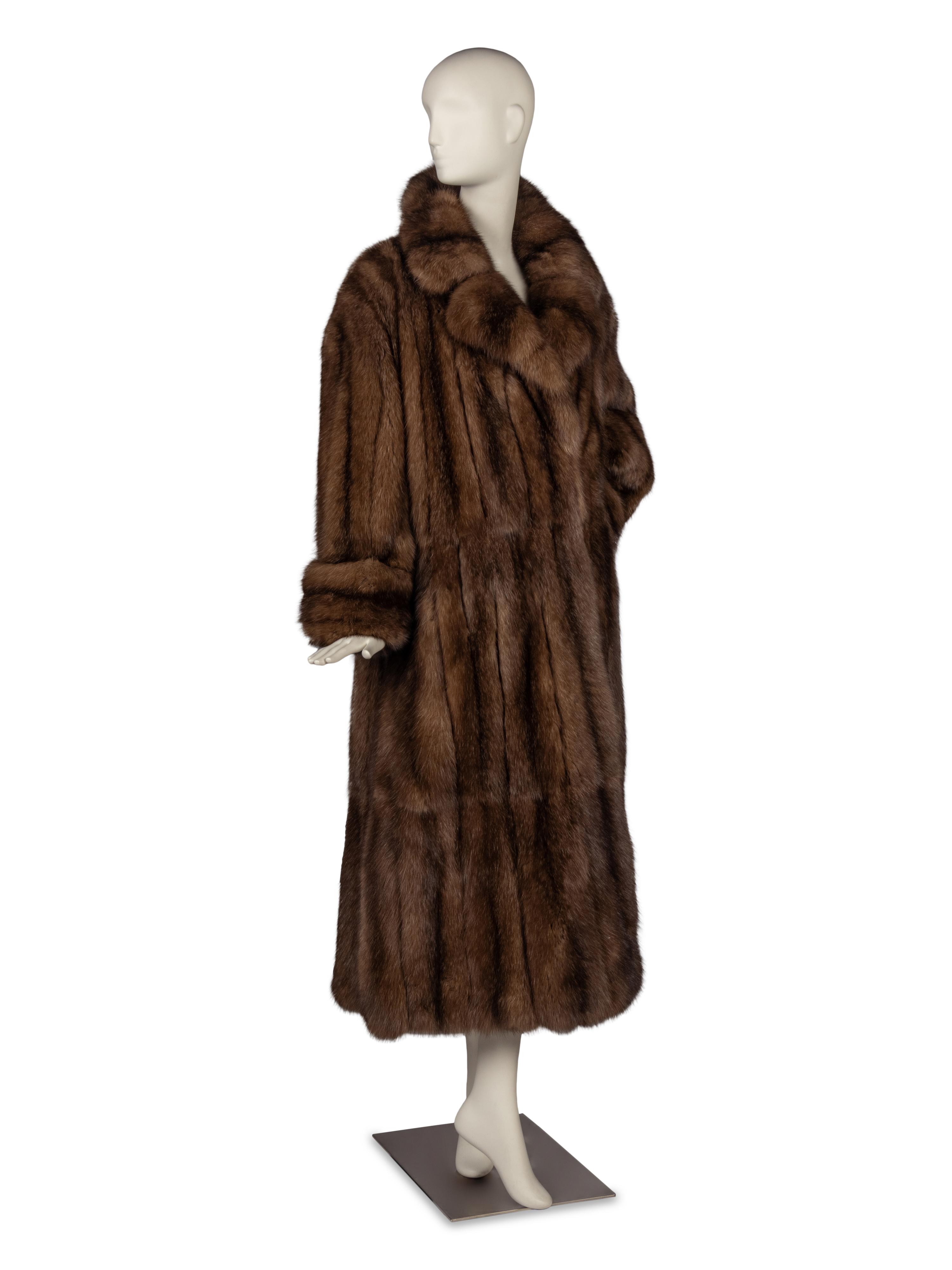 Barguzinsky Russian Sable Fur Coat