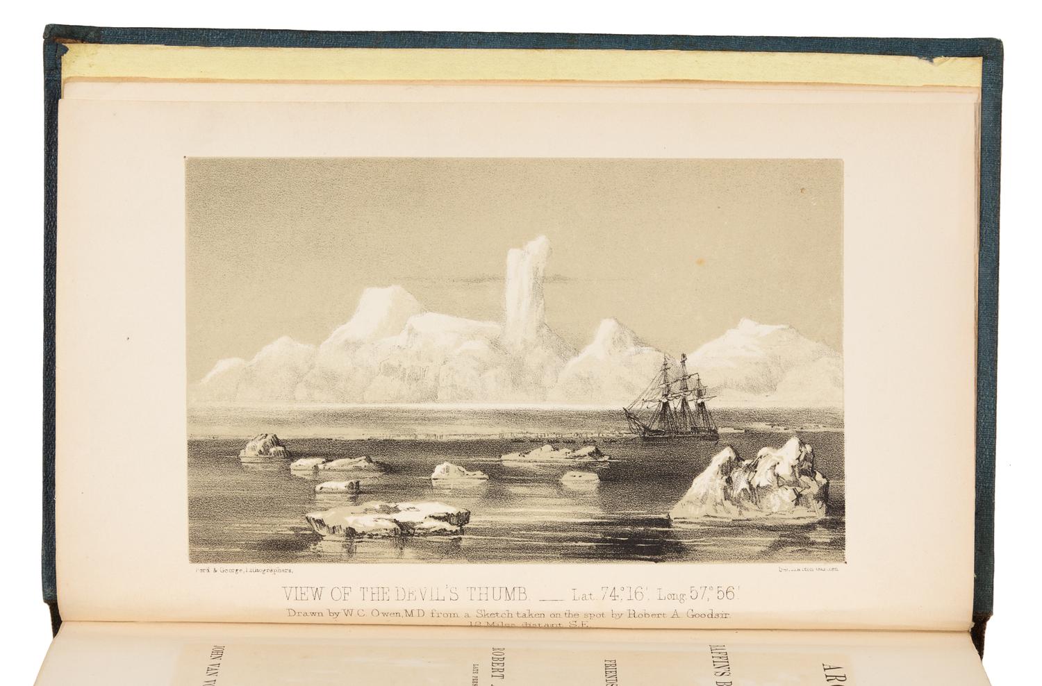 GOODSIR, R. A. An Arctic Voyage to Baffin's Bay and Lancaster Sound, in search of Sir John Franklin. London, 1850. FIRST EDITION.