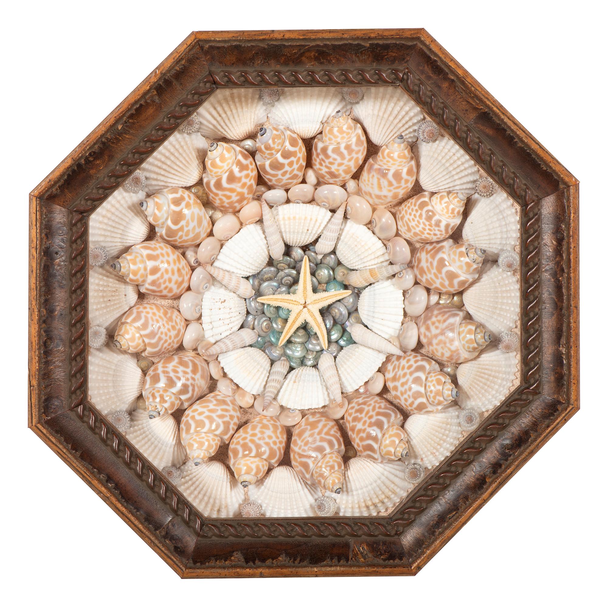 A Shellwork Sailor's Valentine