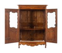 A French Provincial Walnut Armoire