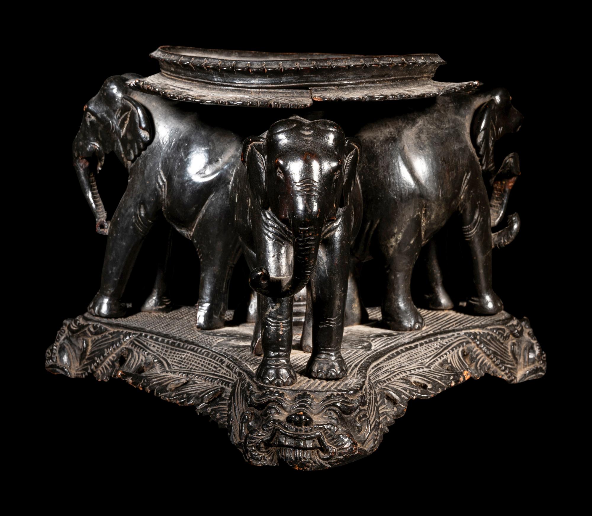 A Chinese Copper Gu Vase