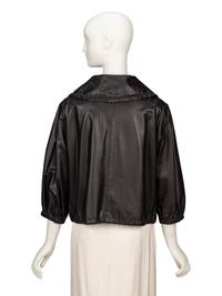 Prada, Leather Blouson Jacket