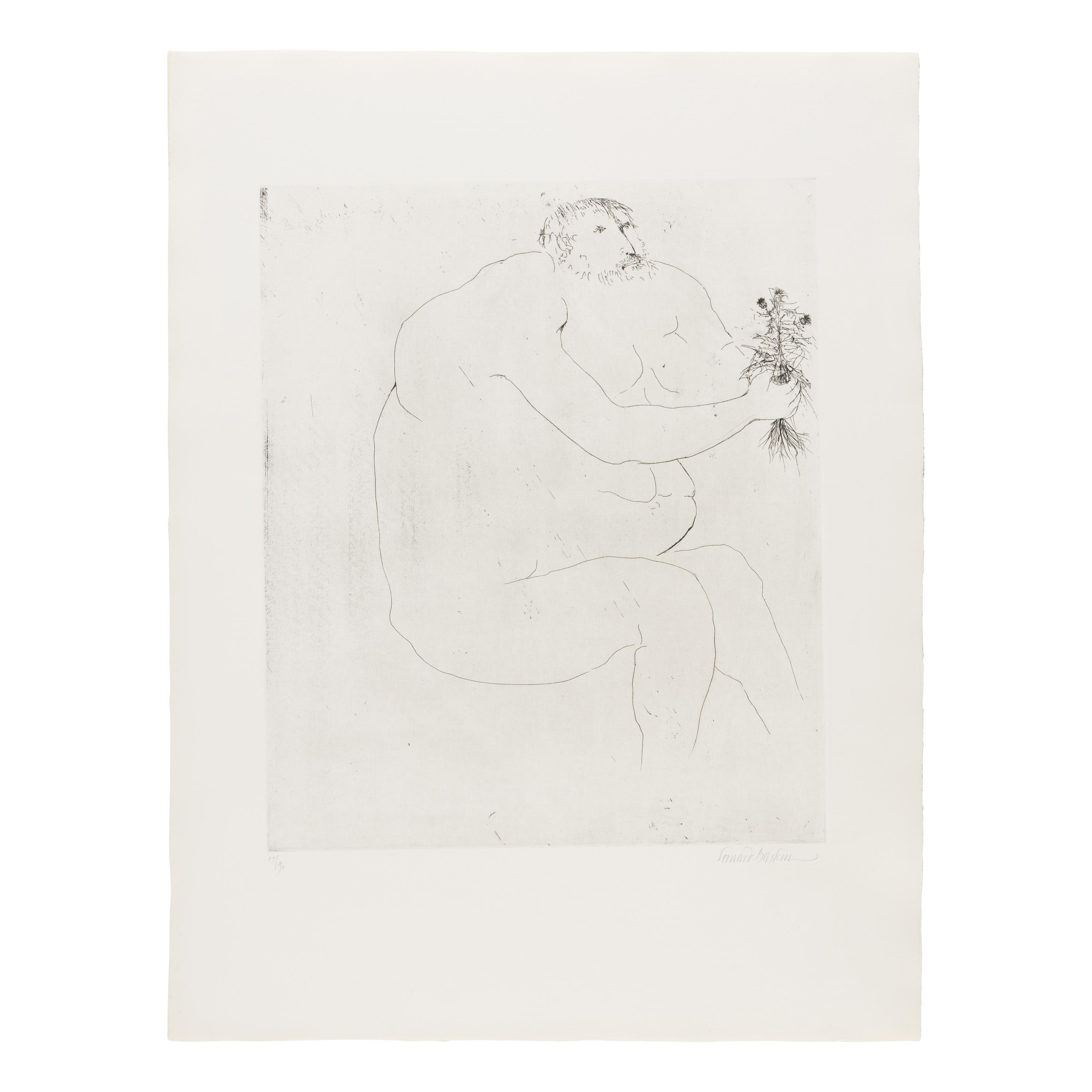 [Artist Book]. Baskin, Leonard (1922-2000). Drawings for the Iliad . [New York: Delphic Arts], 1962.