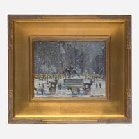 Christopher Willett (American, B. 1959) The Plaza