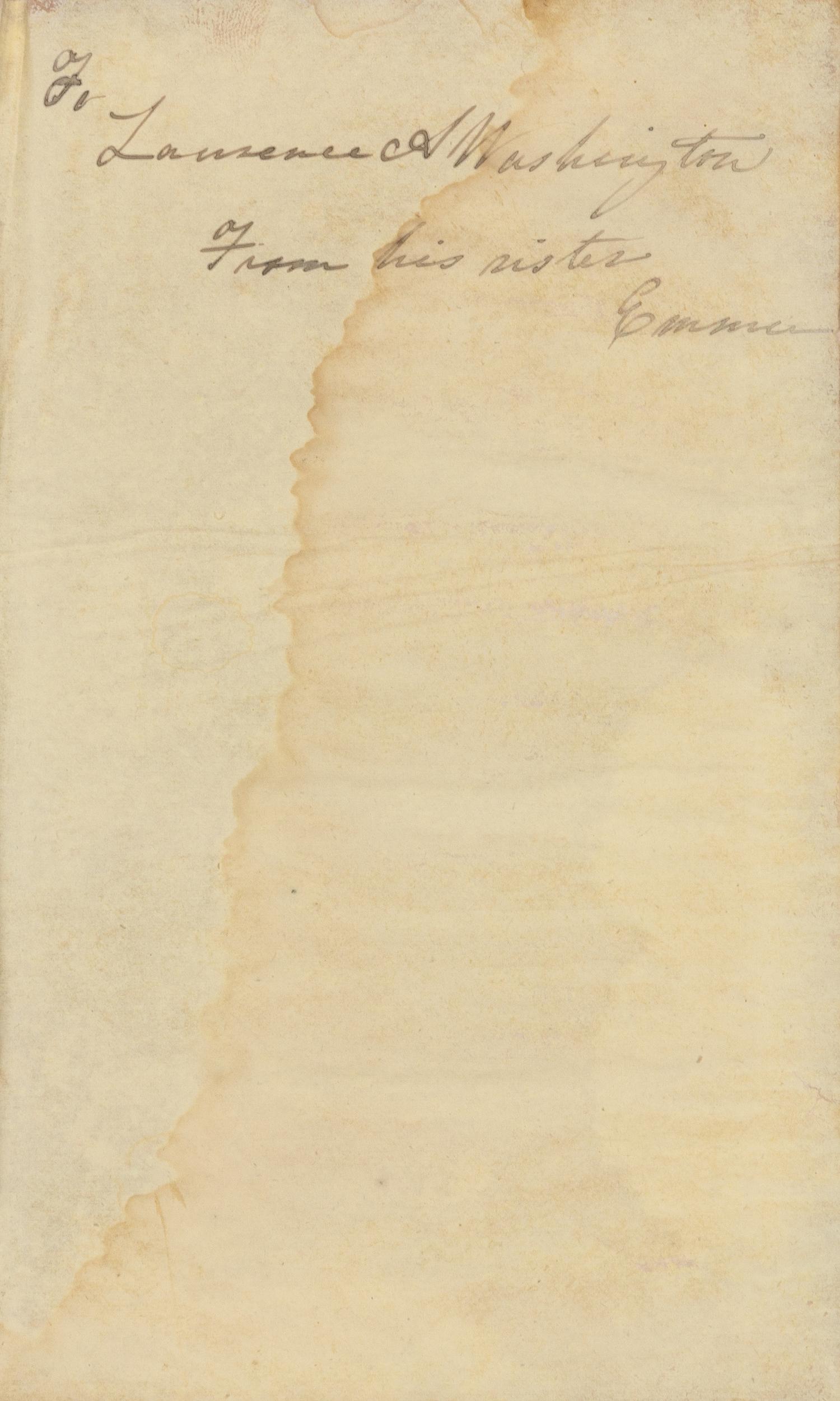 4 volumes from the libraries of George Washington's nephew, Lawrence Augustine Washington, his son, and his daughter.