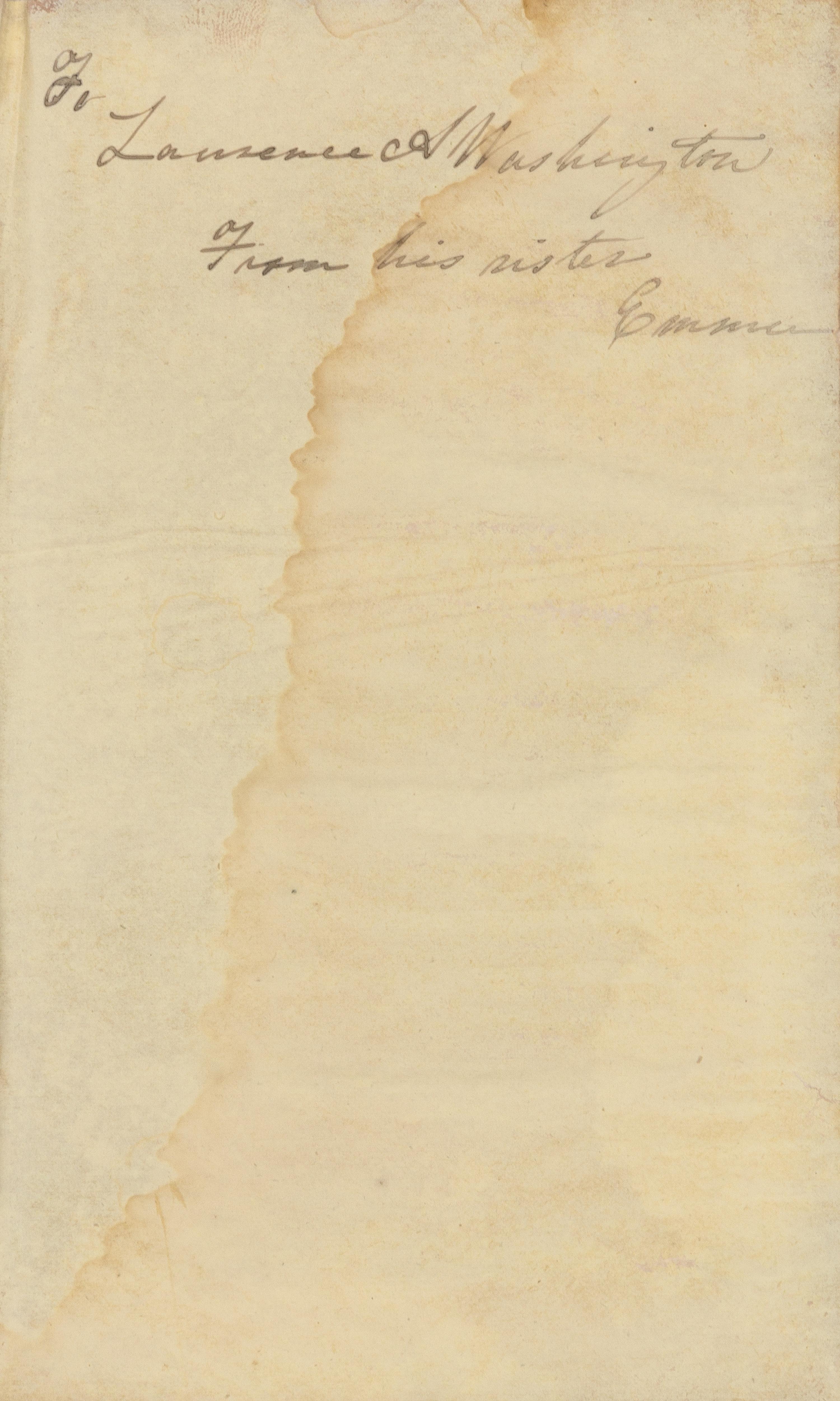 4 volumes from the libraries of George Washington's nephew, Lawrence Augustine Washington, his son, and his daughter.