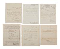 [CIVIL WAR]. Small archive related to Lieut. Andrew Wilson, Co. B, 29th Ohio Volunteer Infantry.