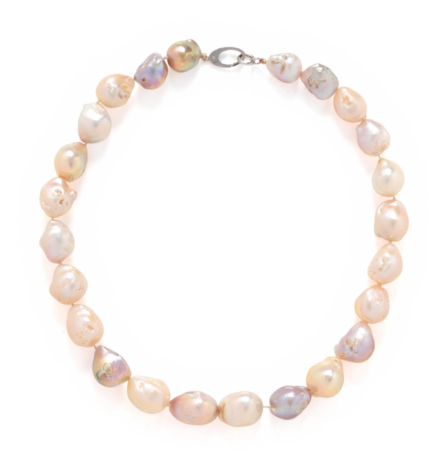 BAROQUE CULTURED PEARL NECKLACE