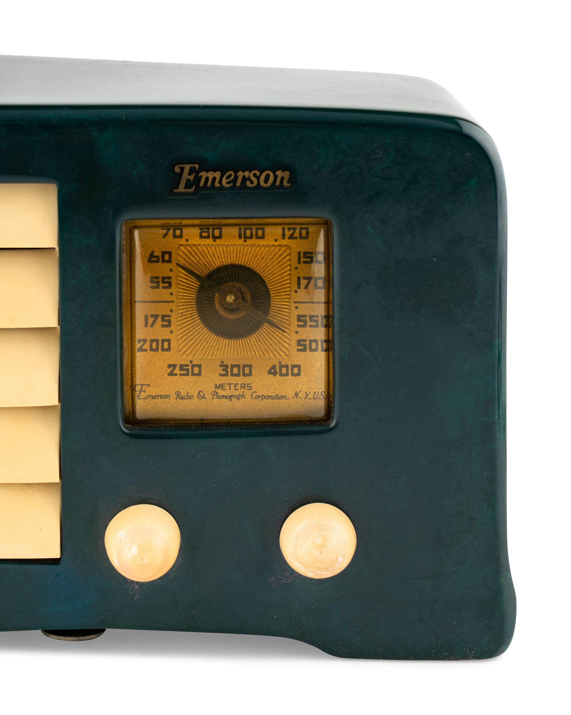 An Emerson AX235 Little Miracle Radio