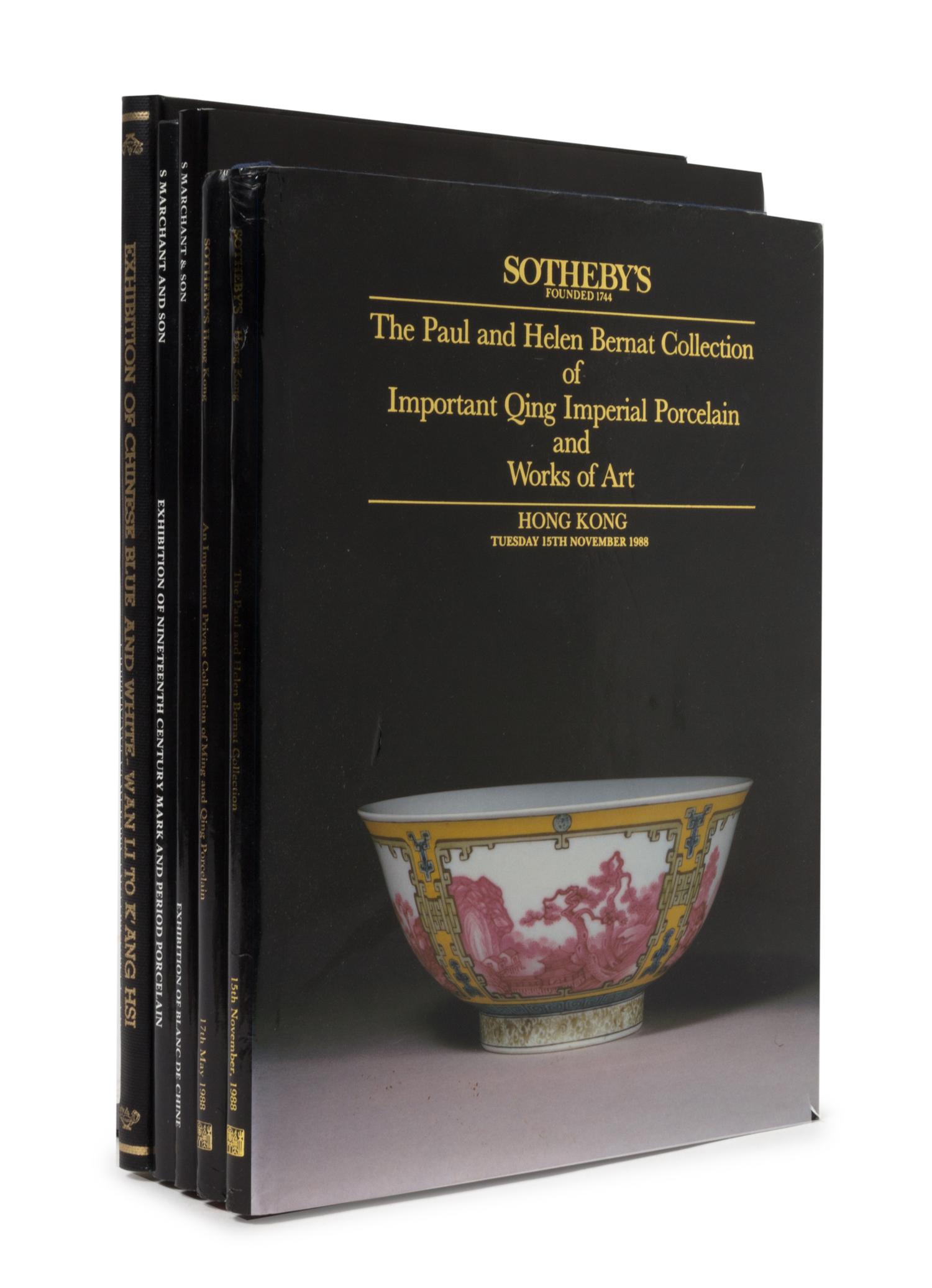 Nine Catalogues Pertaining to Chinese Works of Art
