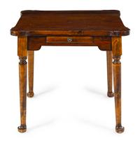 A Queen Anne Style Oak Side Table