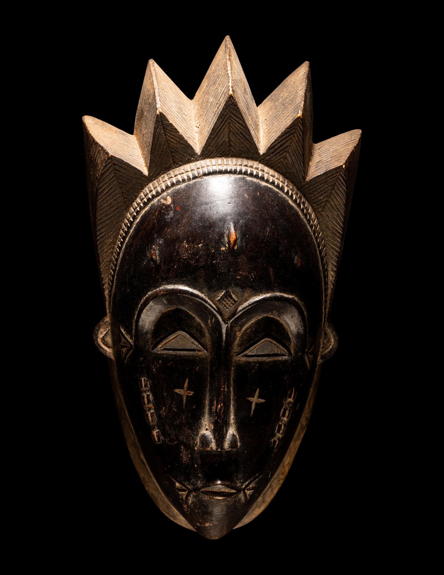 A Baule Wood Mask