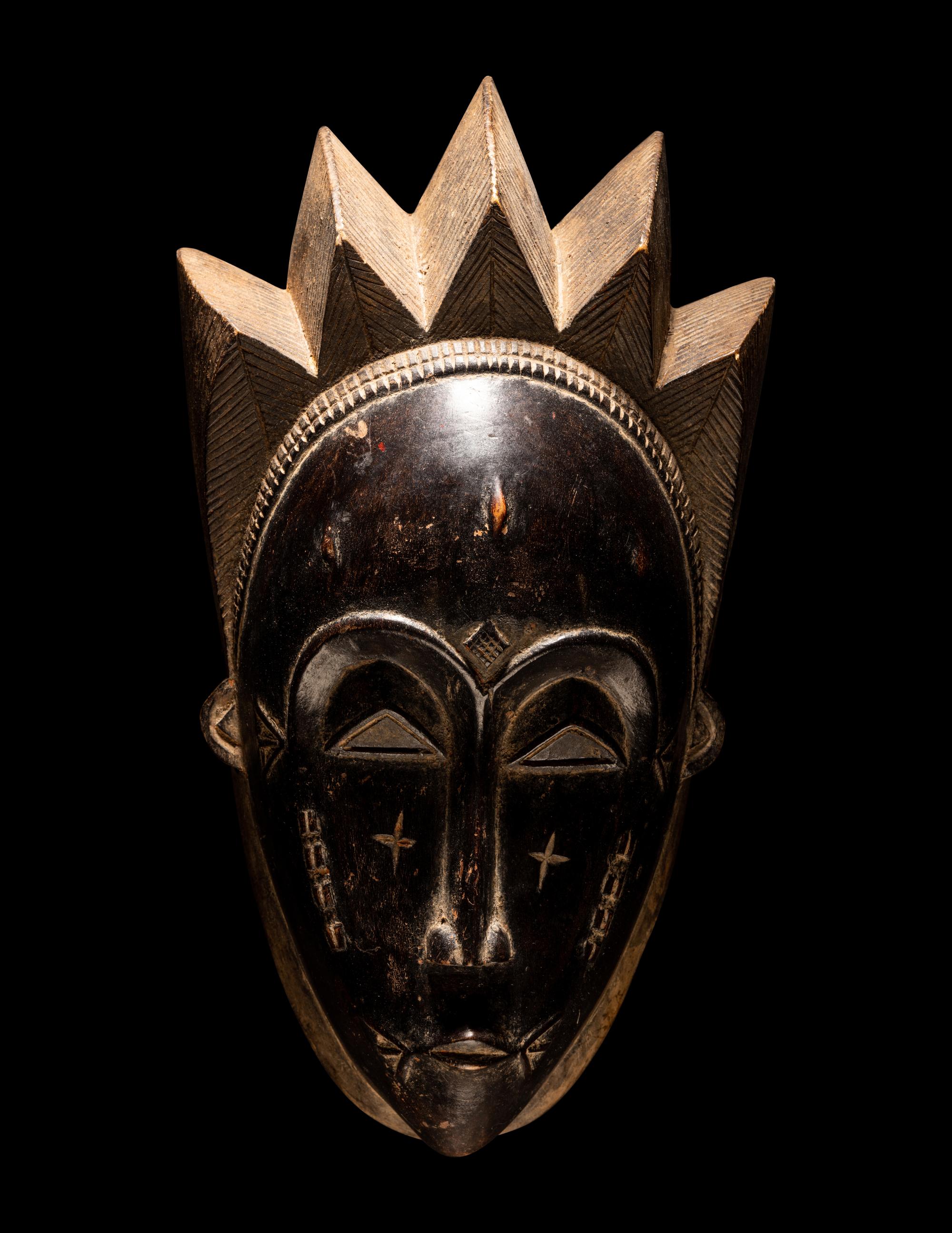 A Baule Wood Mask
