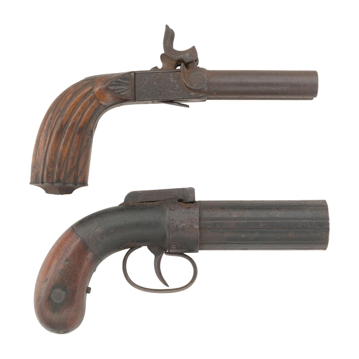 Allen & Thurber Pepperbox and Continental Percussion Pistol