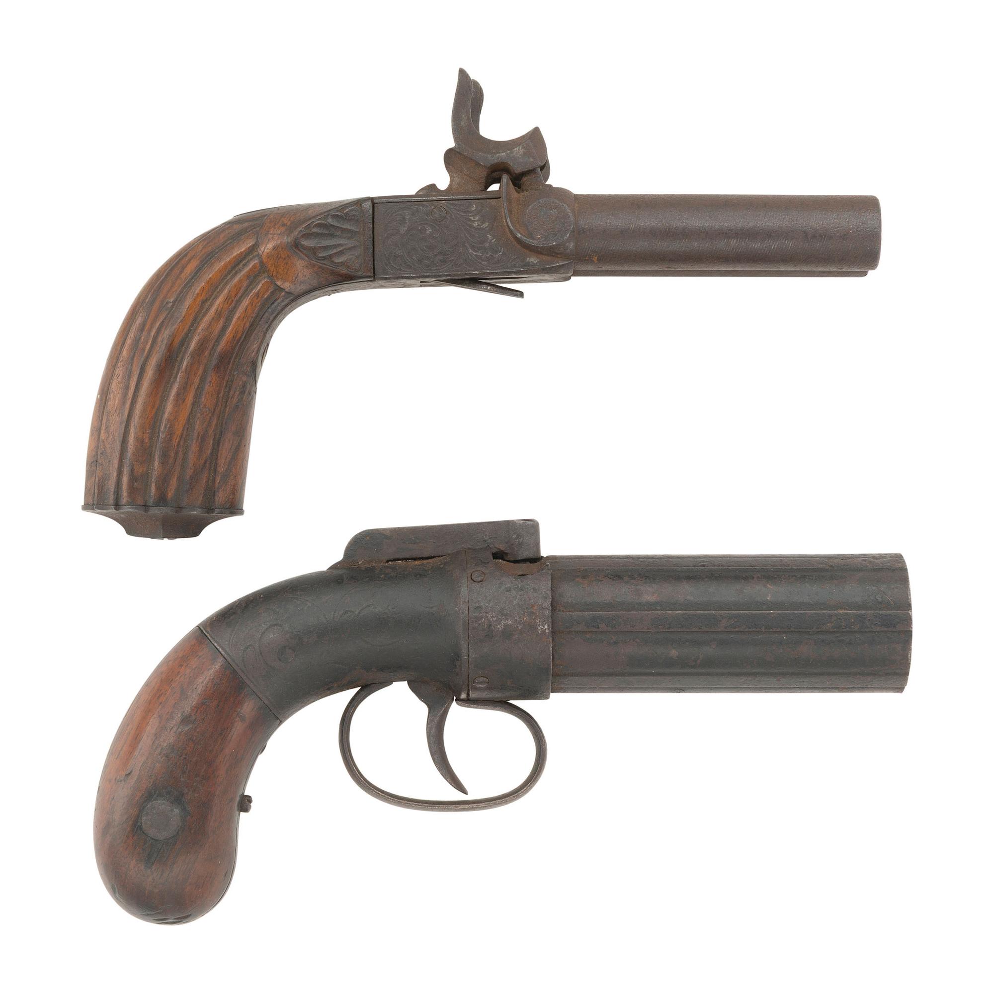 Allen & Thurber Pepperbox and Continental Percussion Pistol