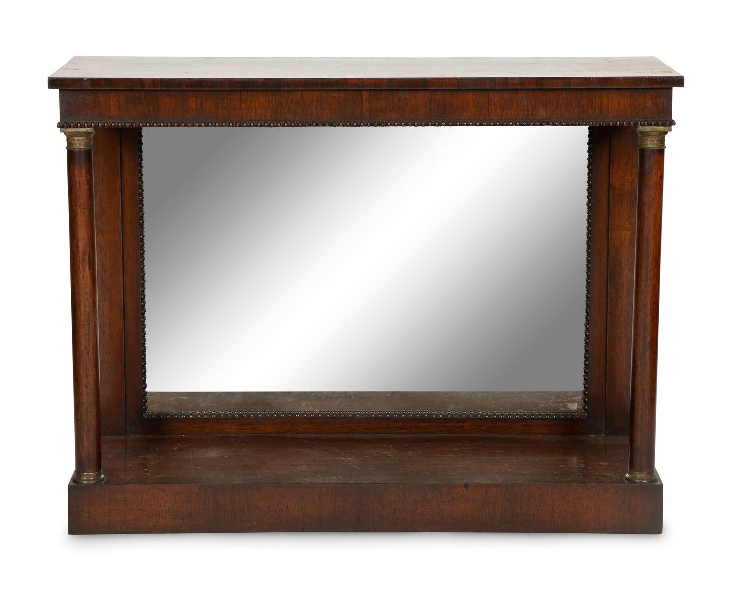 A Regency Rosewood Console Table