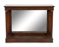 A Regency Rosewood Console Table