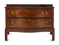 A George IV Mahogany Chest-on-Stand