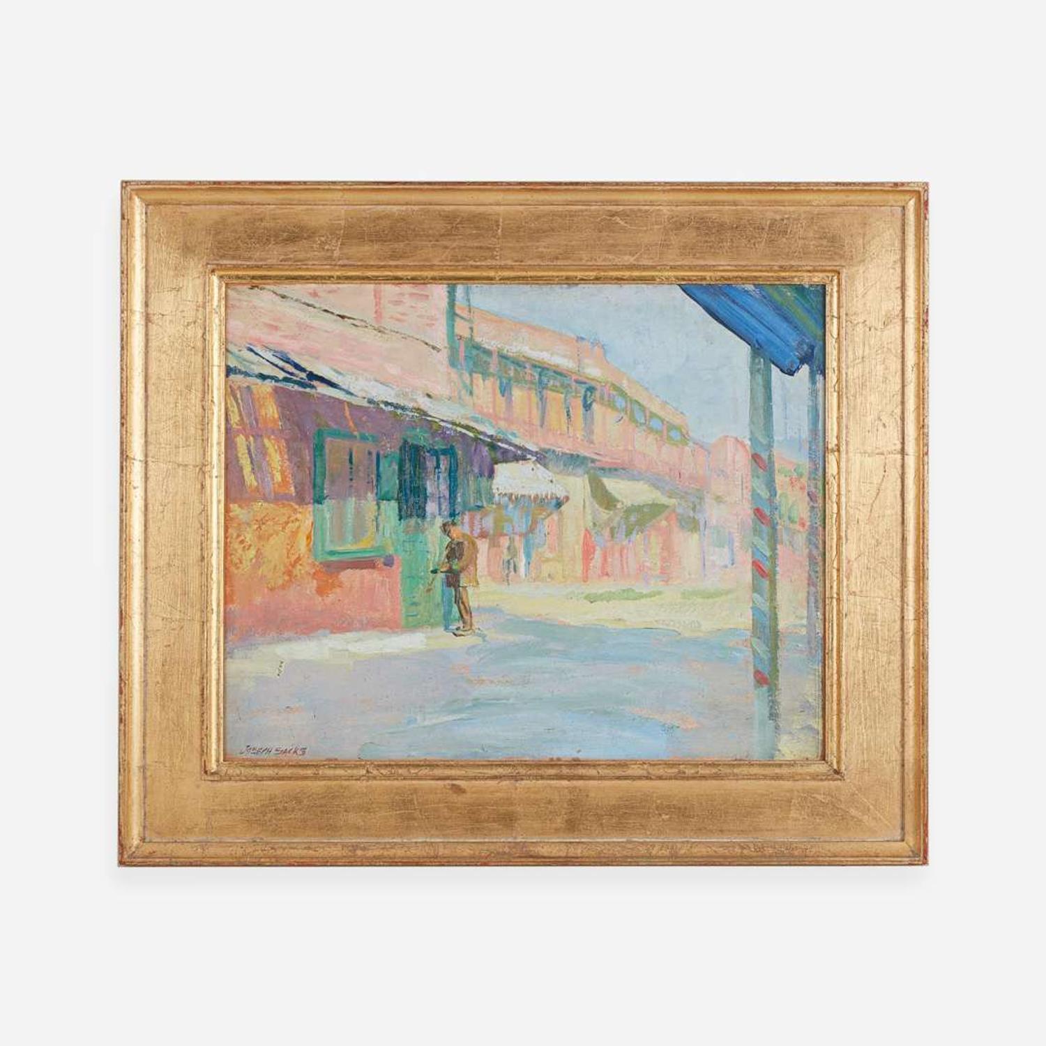 Joseph Sacks (American, 1887–1973) Pink Alley