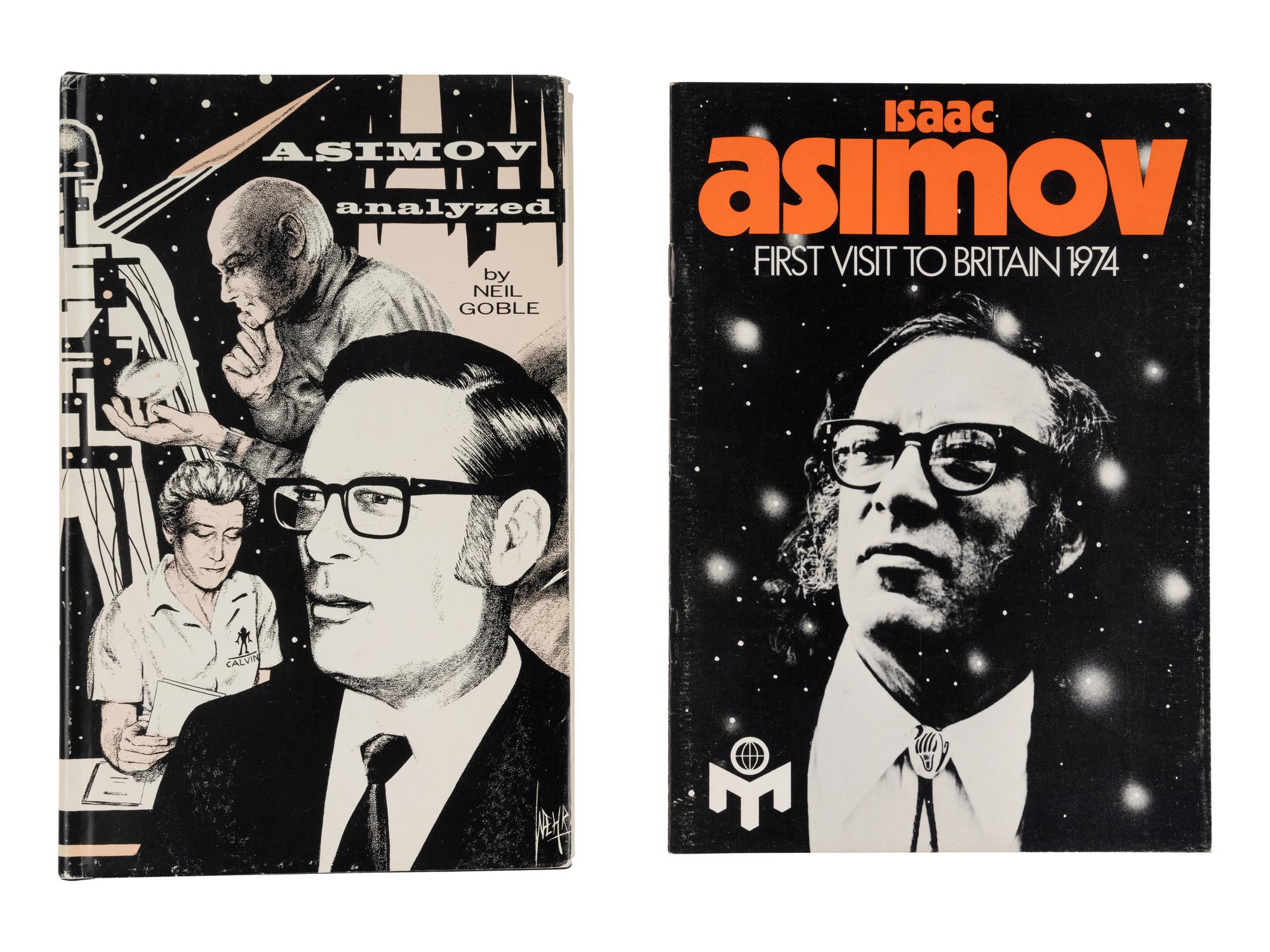 [ASIMOV, Isaac (1920-1992)]. GOBLE, Neil. Asimov Analyzed . Baltimore: Mirage, 1972.