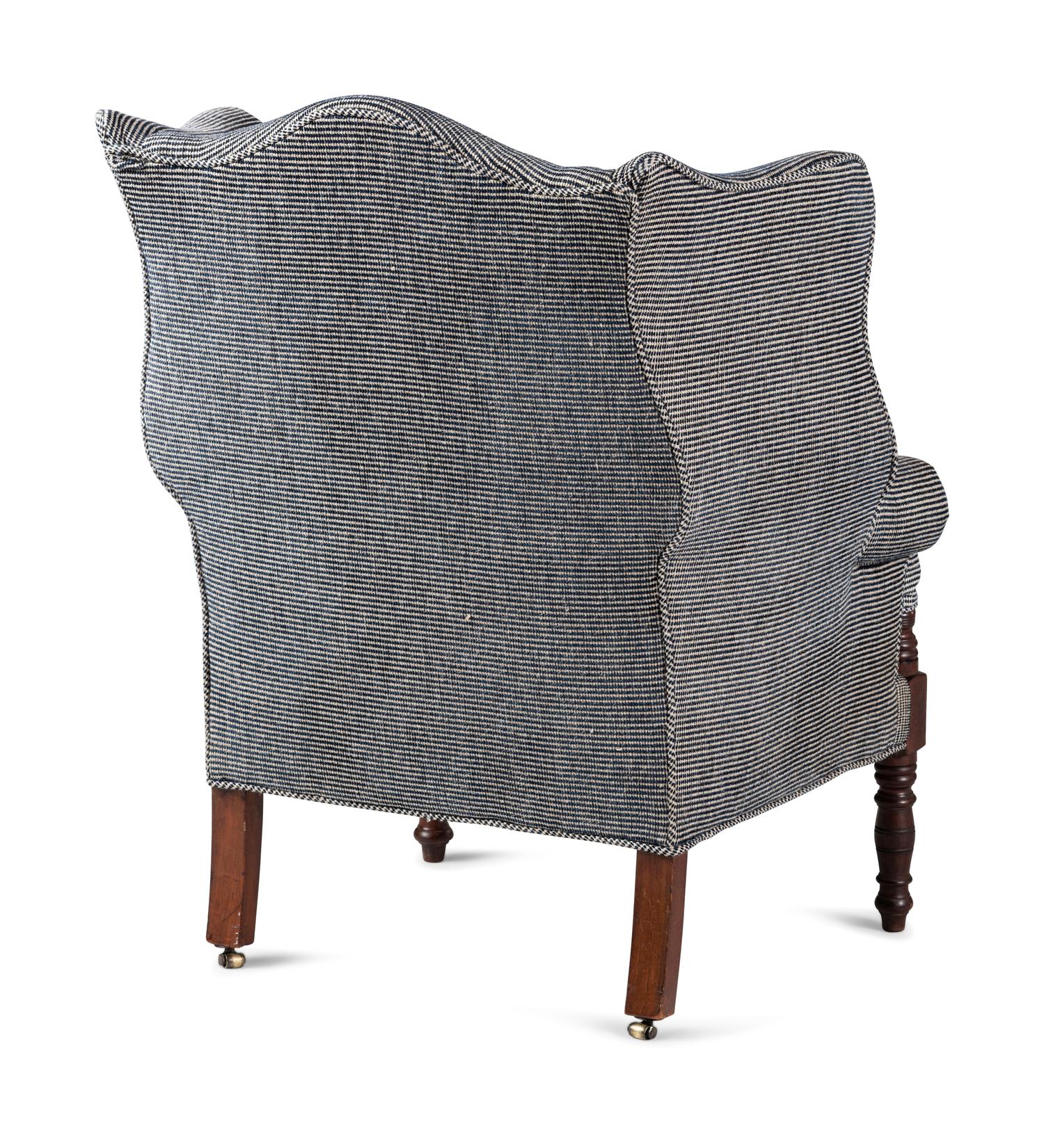 A Country Sheraton Wing Chair
