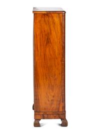 A Classical Figured Mahogany Bookcase