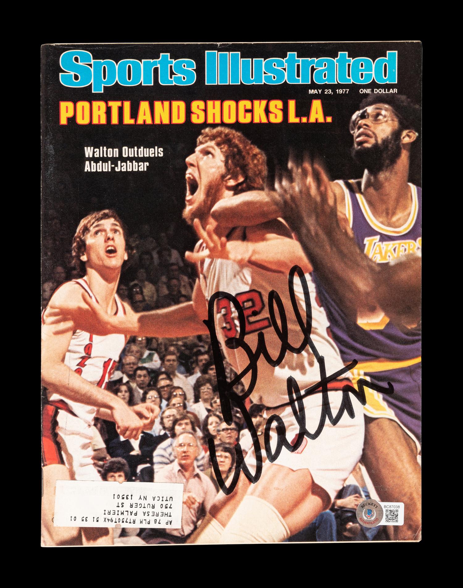 A Group of Basketball Hall of Fame Signed Autograph Items (Beckett Authentication Services Certified),