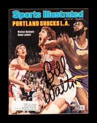 A Group of Basketball Hall of Fame Signed Autograph Items (Beckett Authentication Services Certified),